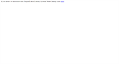 Desktop Screenshot of catalog.flls.org